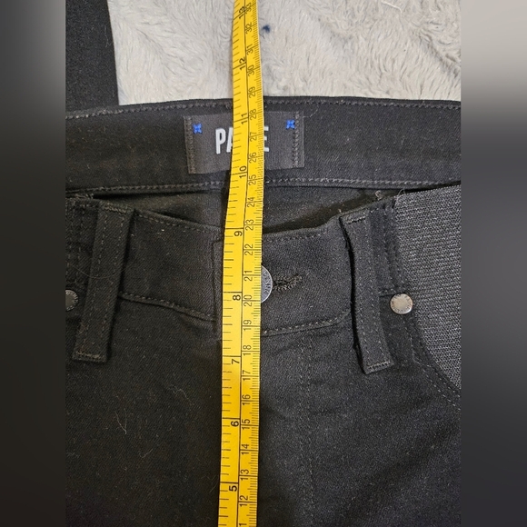 PAIGE Jeans Verdugo Ultra Skinny Black Jeans 28 - Picture 12 of 14
